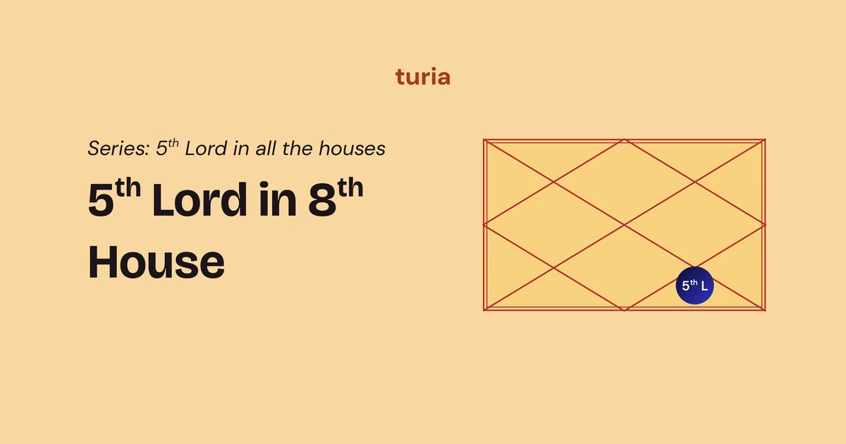 5th Lord in the 8th House: Depth, Research and the Part of the Sloka Nobody Reads in Proportion