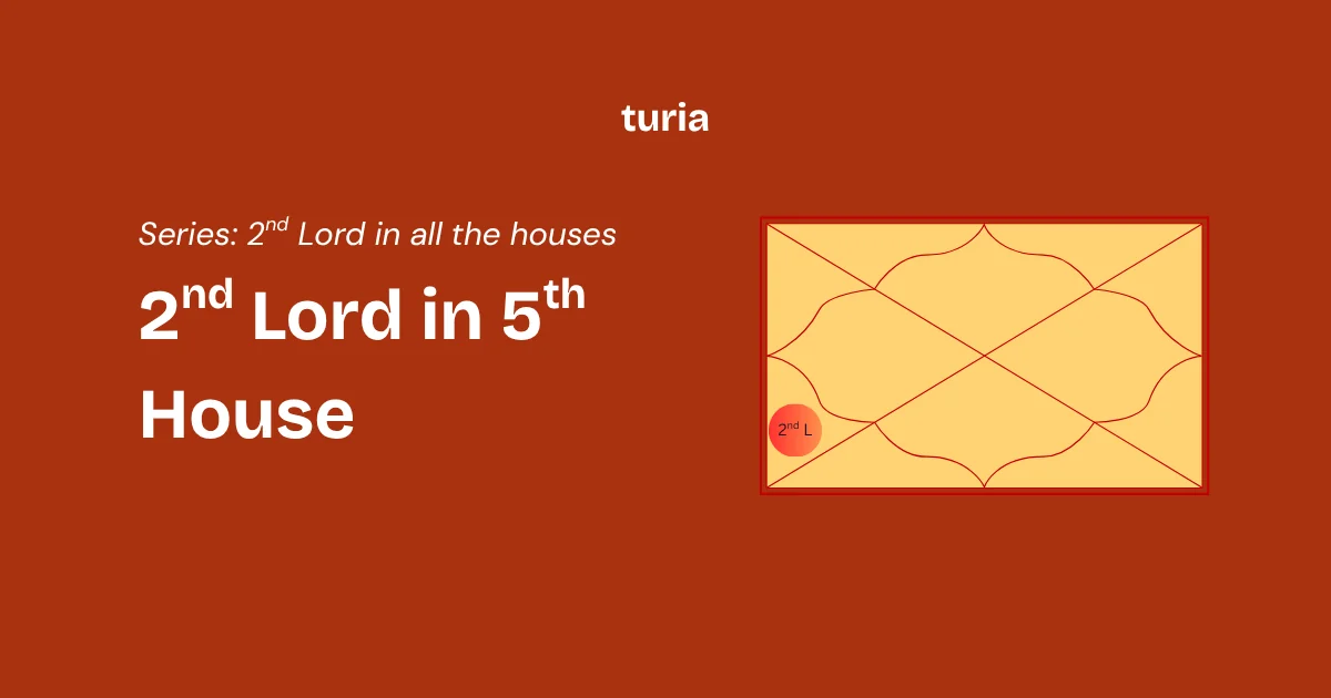 2nd Lord in the 5th House: What It Really Means for Wealth, Children, and Creativity