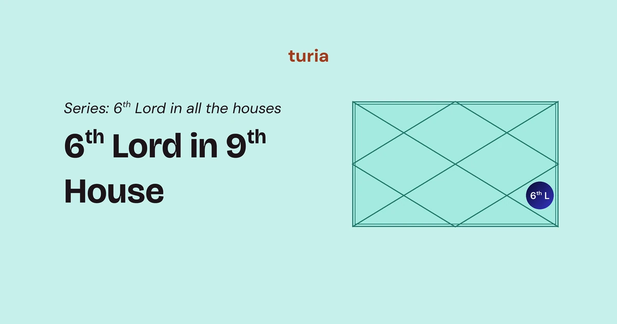 6th Lord in the 9th House: Wood, Stones and a Career That Moves in Cycles