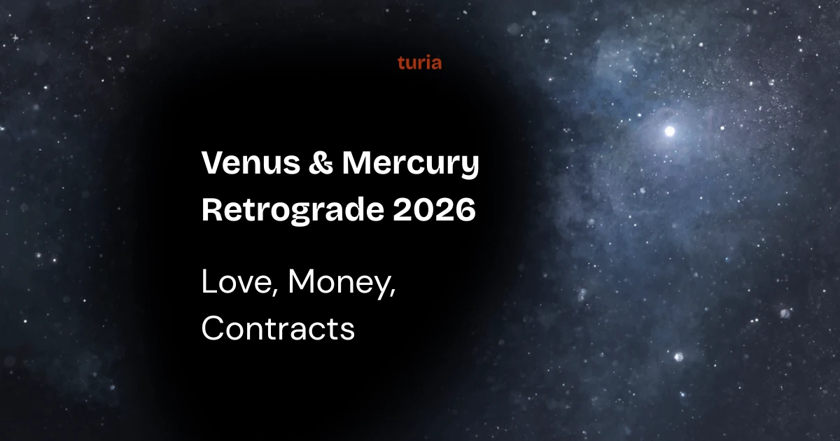 Venus and Mercury Retrograde in October 2026: What It Means for Love, Money and Contracts