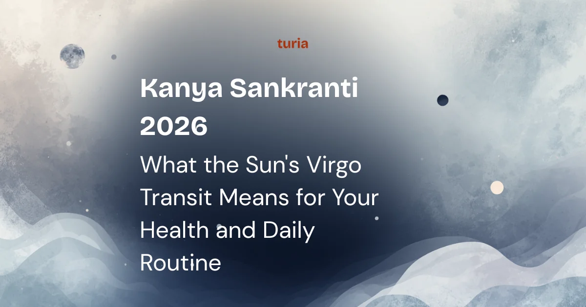 Kanya Sankranti 2026: What the Sun's Virgo Transit Means for Your Health and Daily Routine