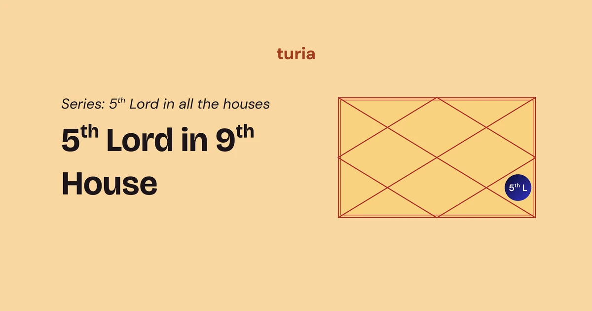 5th Lord in the 9th House: When Merit Meets Fortune, and Why Teachers and Authors Often Have It