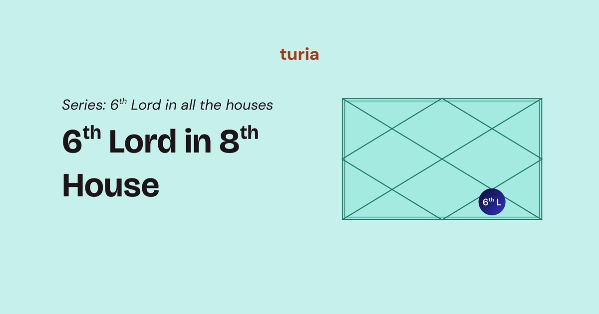 6th Lord in the 8th House: Harsh Sloka, Hopeful Yoga and What Is Actually True